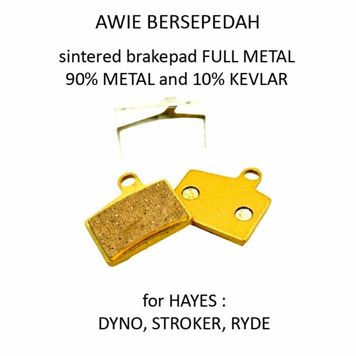Jual Brake pad sintered HAYES DYNO STROKER RYDE brakepad disc
