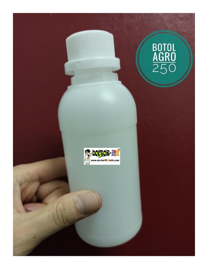 Gambar Botol Agro /Botol HDPE /Botol Labor /Botol sebaguna /Botol tinta 250ml dari doctorink undefined 5 Tokopedia
