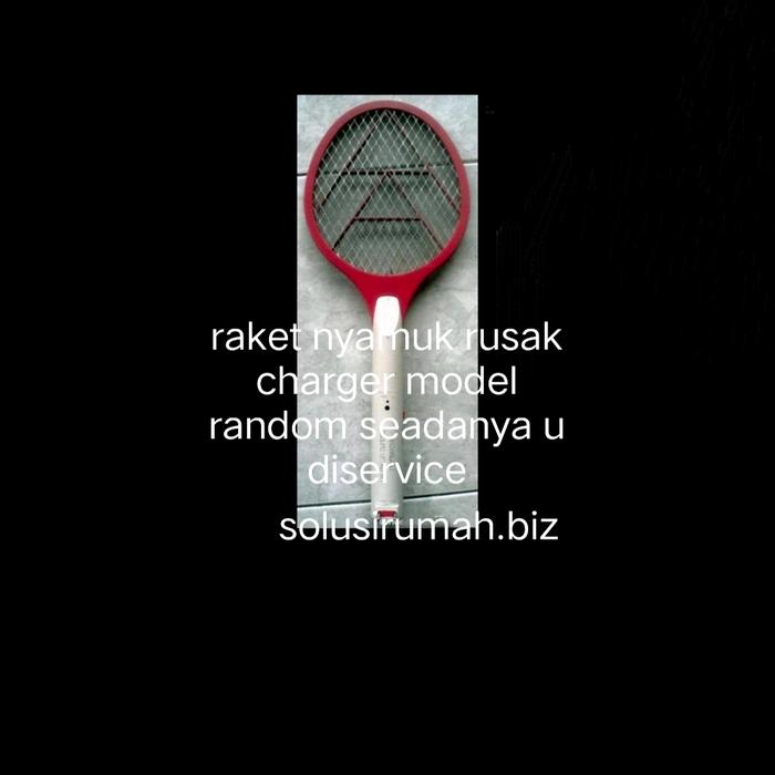 Gambar raket nyamuk rusak bekas untuk di service uji praktek second praktikum dari solusirumah.biz undefined Tokopedia