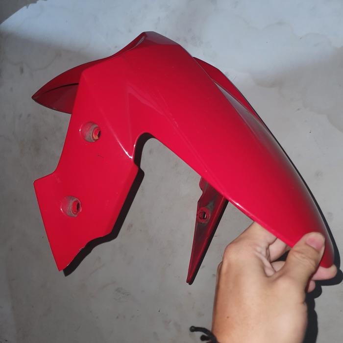 Gambar spakbor depan ninja 250 fi merah slebor minus patah dari Ninja250Spesialis undefined Tokopedia
