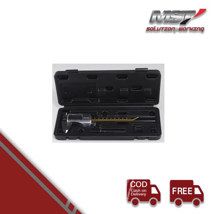 Gambar MST Jangka Sorong - Digital Caliper - Sigmat 150-300mm - 150mm dari MST TOOLS undefined Tokopedia