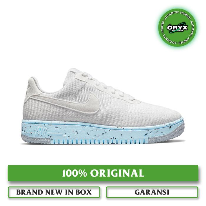 Nike Air Force Crater Flyknit White Pure Platinum