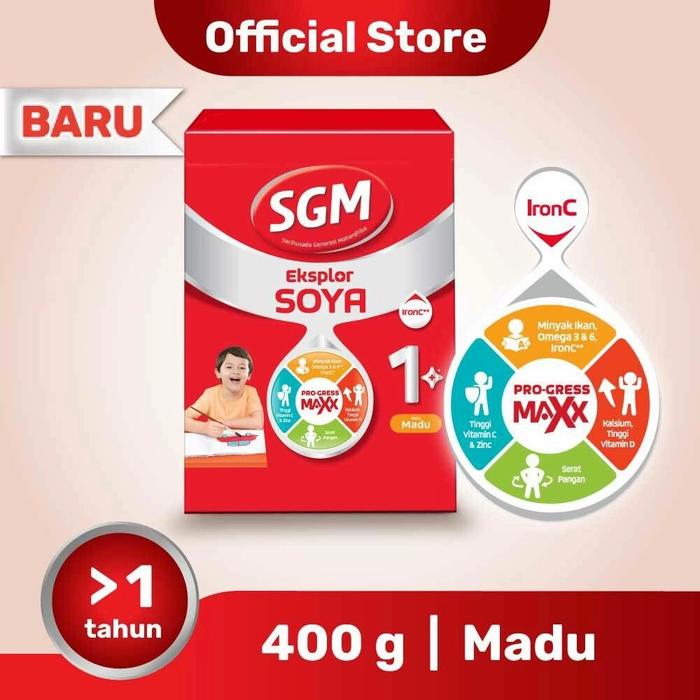 Gambar SGM Eksplor Advance SOYA 1 Plus Rasa Madu 400Gr dari L'amour Divin undefined Tokopedia