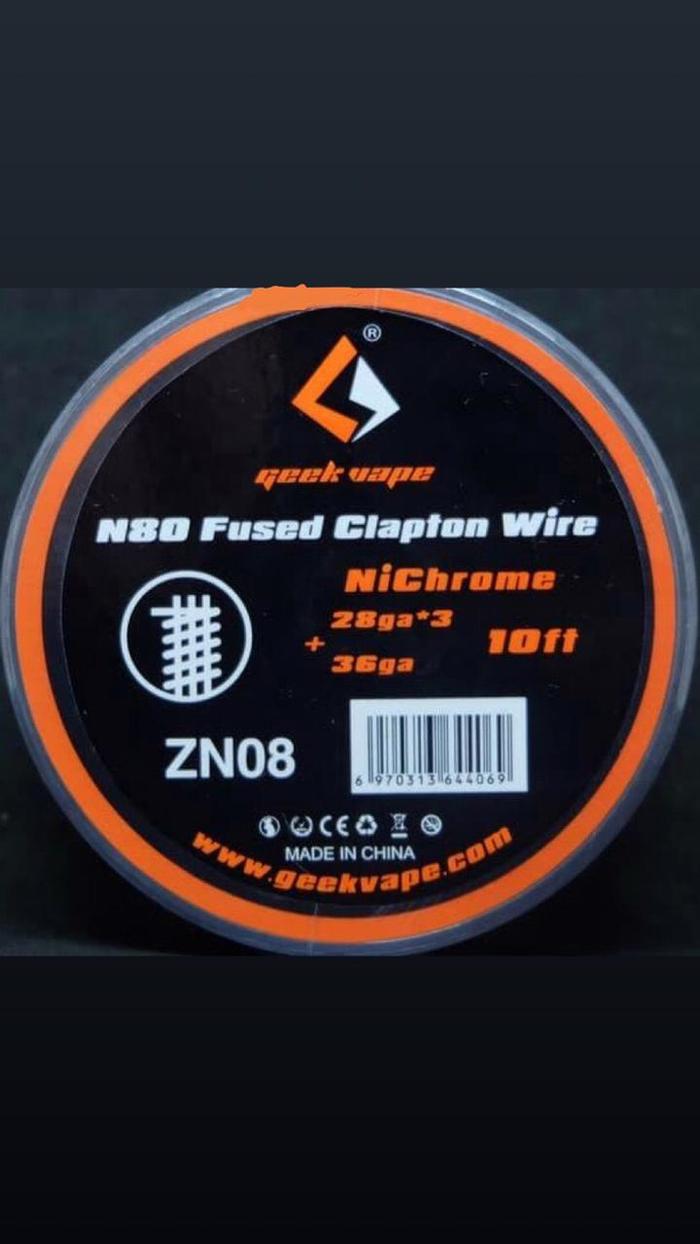 Jual prebuilt geek vape kawat coil wire fused clapton alien ni80 nichrome -  Kota Administrasi Jakarta Utara - Box Mod Diy Alumunium | Tokopedia