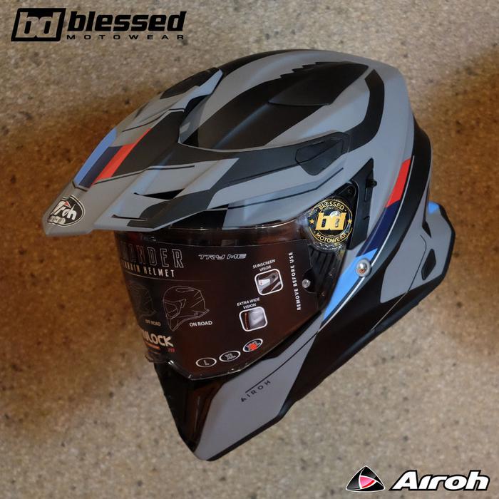 Jual Airoh Commander Skill Matt (Dual Purpose/Adventure Helmet) - Kota  Malang - Blessed Motowear | Tokopedia