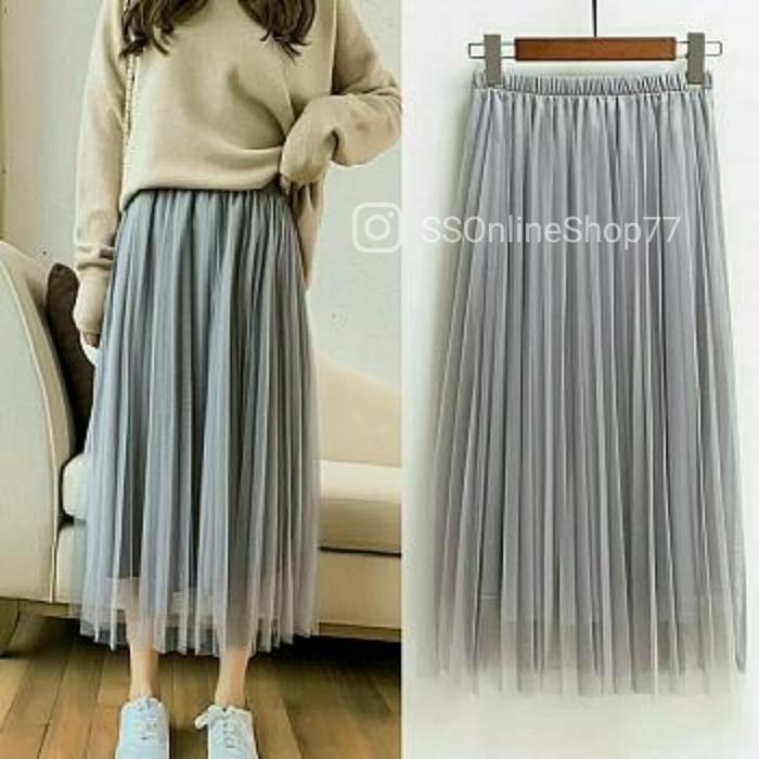 Jual Nami Olshop Tutu Skirt Pastel Import Rok Tutu Hijab