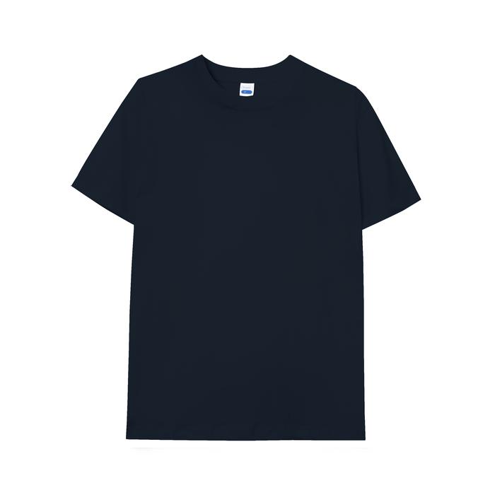 REGULAR T-SHIRT BASIC NAVY BLUE - Biru 