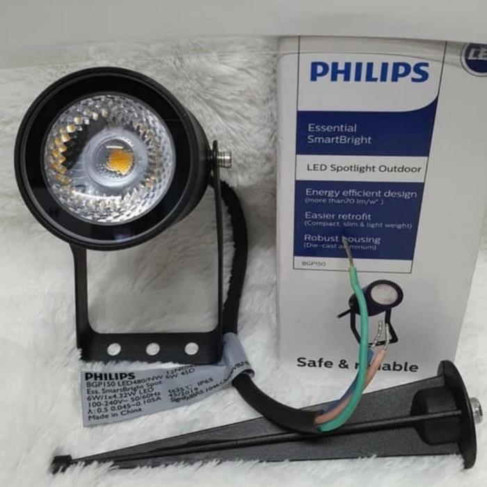 Gambar Lampu tembak sorot led philips 3w outdoor garden lamp taman dari Grand Lite Electric undefined Tokopedia