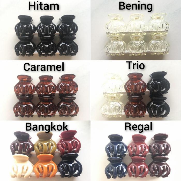 Gambar 1 SET ISI 6 JEDAI REGULAR 5CM 5 TARING ORI THAILAND JEPITAN RAMBUT dari MX Hardware undefined Tokopedia