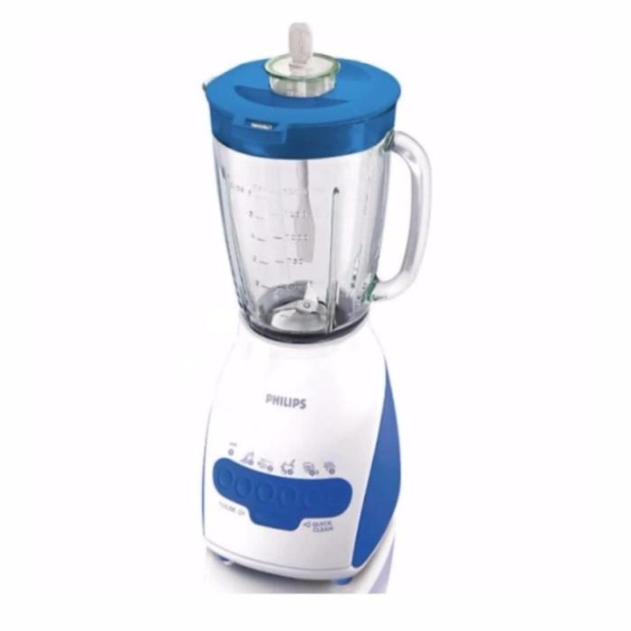 Gambar Blender Philips Kaca HR2116 - Biru dari OborBaru undefined Tokopedia
