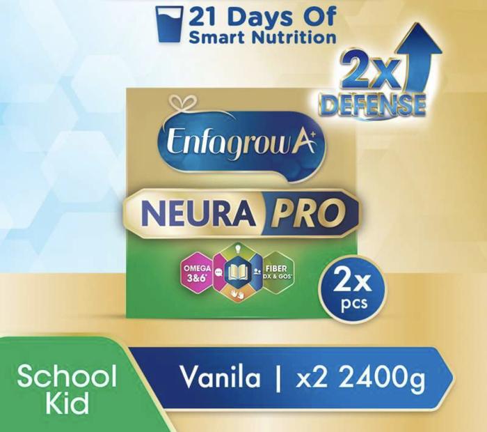 Gambar Enfagrow A+ 4 Vanilla Susu Formula [2 x 2400 g] dari Arsiaecca undefined Tokopedia