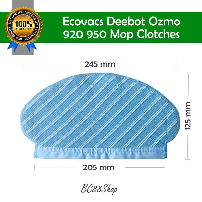 Gambar Ecovacs Deebot Ozmo 920 950 Mop Cloth (sparepart) - 1 pcs dari BC88Shop undefined Tokopedia