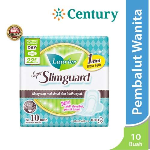 Gambar Laurier Super SlimGuard Day 22.5cm 10's / Pembalut dari Apotik Century undefined Tokopedia