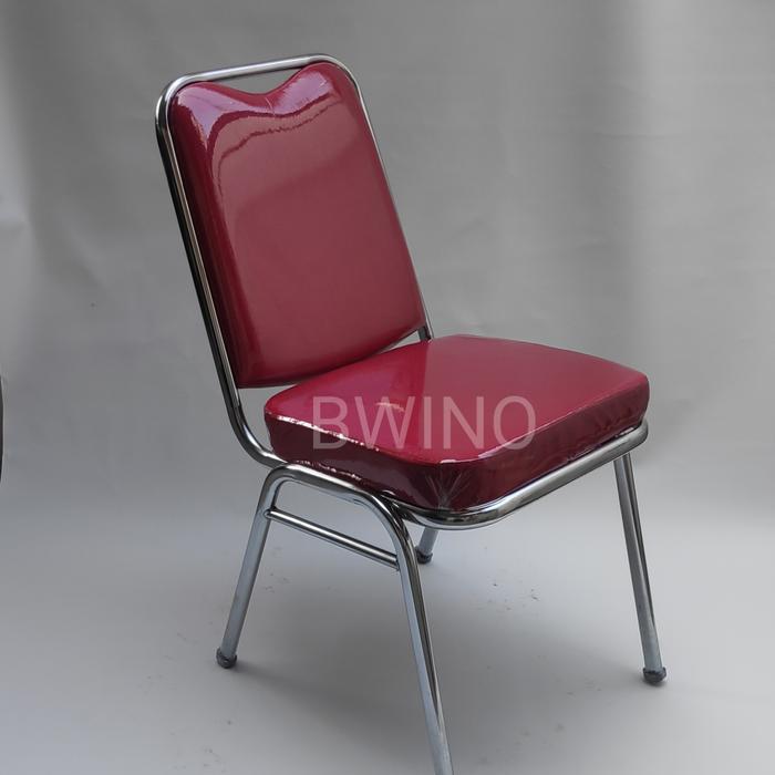 Gambar KURSI SUSUN /KURSI KANTOR/KURSI KUALITAS SUPER - Merah dari BWIN KURSI undefined Tokopedia