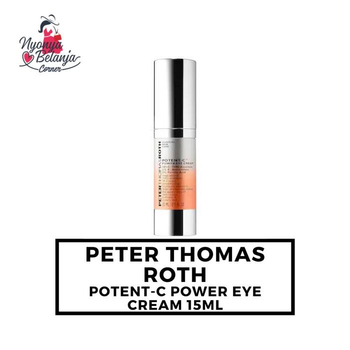 Gambar PETER THOMAS ROTH Potent-C Power Eye Cream 15ml BPOM dari Nyonya Belanja Corner undefined Tokopedia