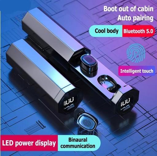 Jual Samsung Note Earphone Headset Bluetooth LED True Wireless