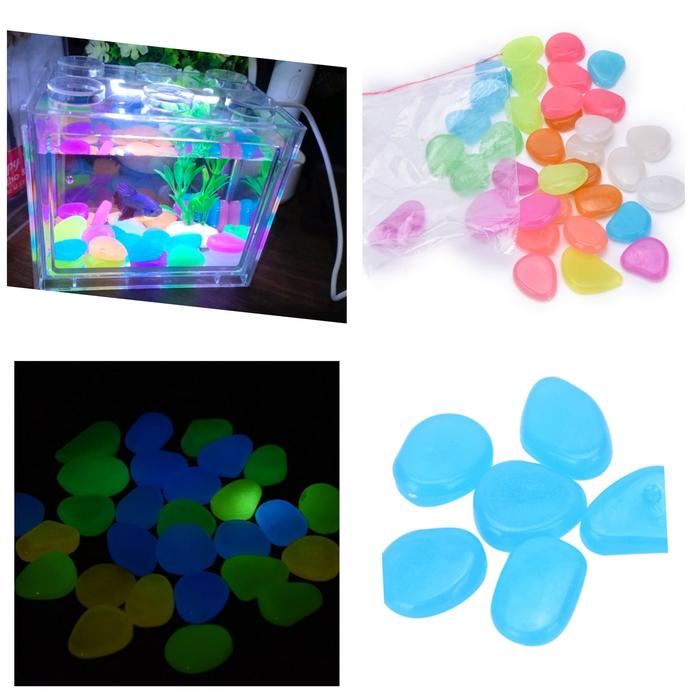 Gambar Akuarium Ikan Cupang Mini Model Lego USB Light Bahan Acrylic - Batu hias isi10 dari Jejak Peralatan undefined Tokopedia