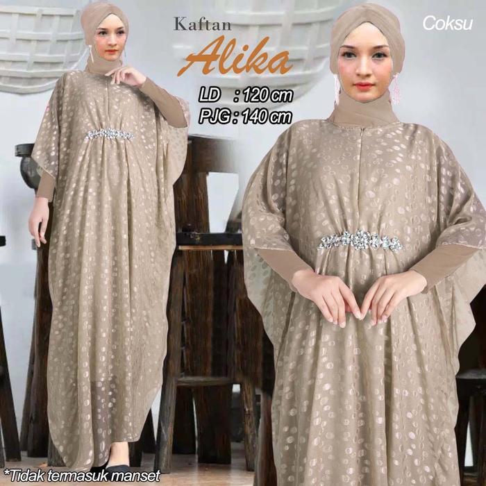 Gambar KAFTAN ALIKA SC - SYARIE - BAJU GAMIS - GAMIS - PREMIUM - ABAYA - KAFT dari BMCG Fashion undefined Tokopedia