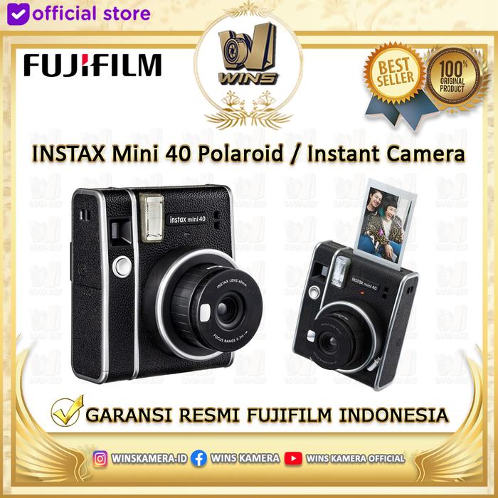Gambar Fujifilm Instax Mini 40 New Instant Camera 2021 Garansi Resmi - Standard Box dari WINS OFFICIAL STORE undefined Tokopedia