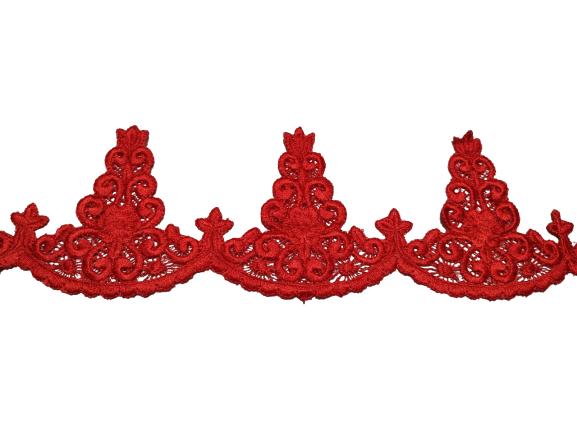 Gambar renda bordir gunung guntur - Merah dari bordir plaza tasikmalaya undefined Tokopedia