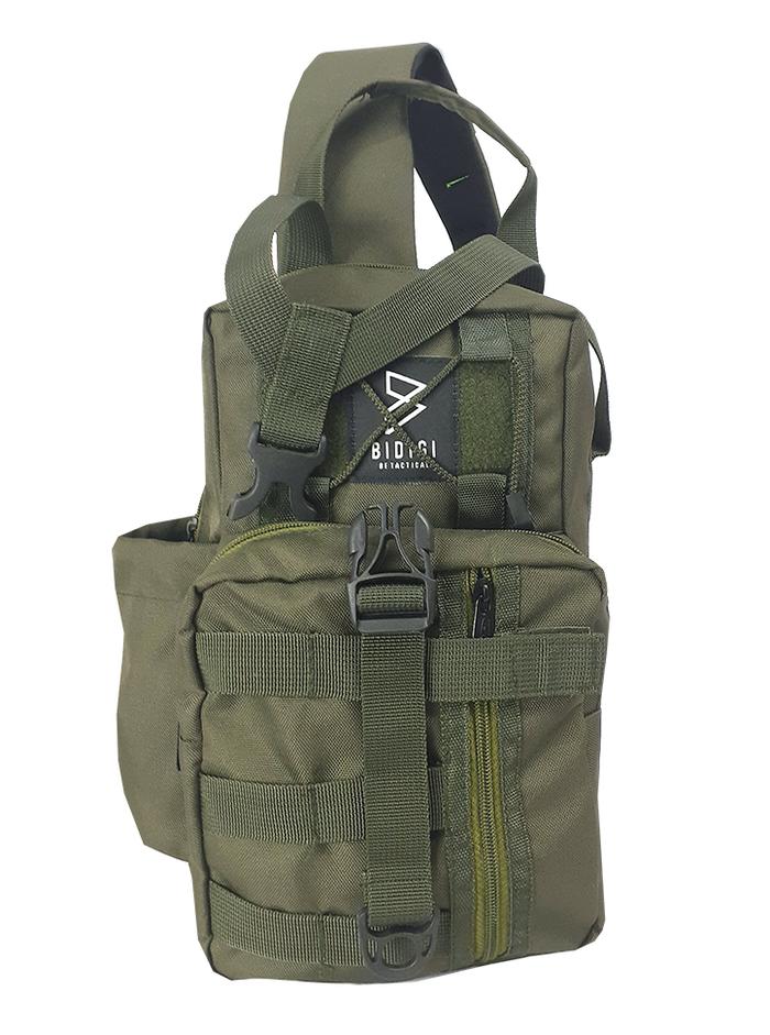 Gambar TAS SLEMPANG PRIA/SLING BAG ARMY TACTICAL BIDIGI FORCE 7981 - Green Army dari Bidigi undefined Tokopedia