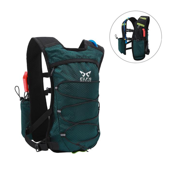 Gambar Elfs Active Tas Sepeda Hydropack Water Resistant Trail Running Vest - Tosca dari Elfs Active undefined Tokopedia
