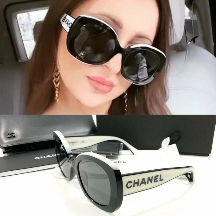 white chanel sunglasses