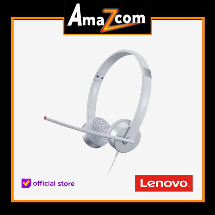 Jual Lenovo 100 Stereo Analog Headset 
