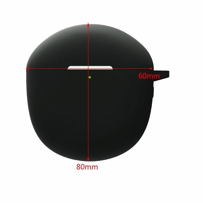 Gambar Case Casing silicone Protective Realme buds Air 2 - Hitam dari Tinyset House undefined Tokopedia