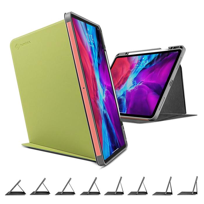 Gambar Tomtoc Premium Vertical Smart Case Cover for iPad Pro 12.9-inch 3rd/4th Gen - B02-004T01 dari TOMTOC INDONESIA undefined Tokopedia
