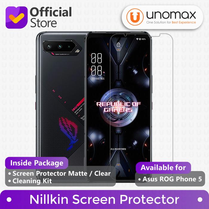 Gambar Screen Protector Compatible With Asus ROG Phone 6 Pro / 6 / 5s Pro / 5s / 5 / 5 Ultimate Nillkin - Matte dari unomax undefined Tokopedia