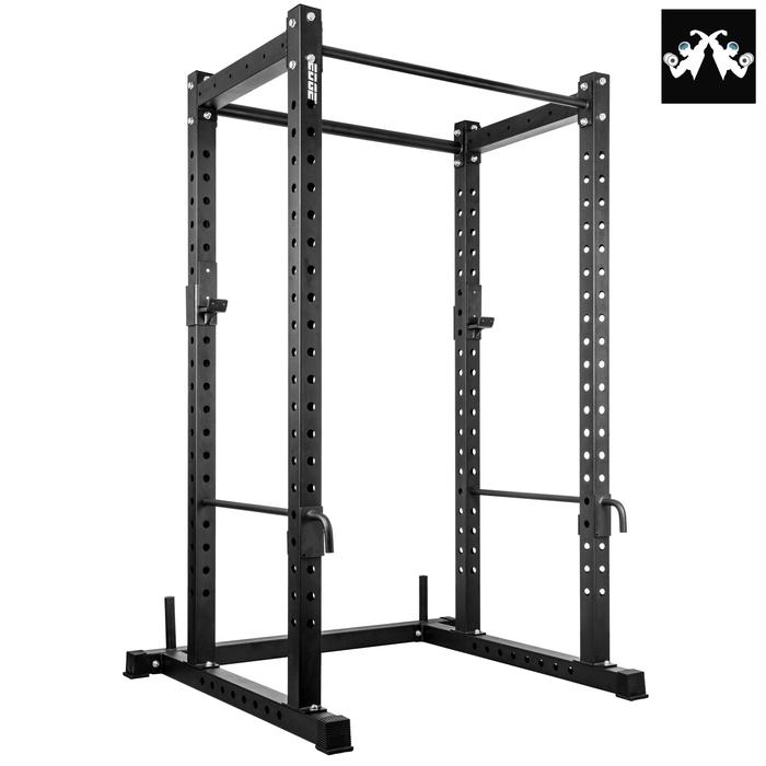 Gambar EDGE 4D Squat Rack Stand Power Squatrack - Hitam dari How To Alpha undefined Tokopedia