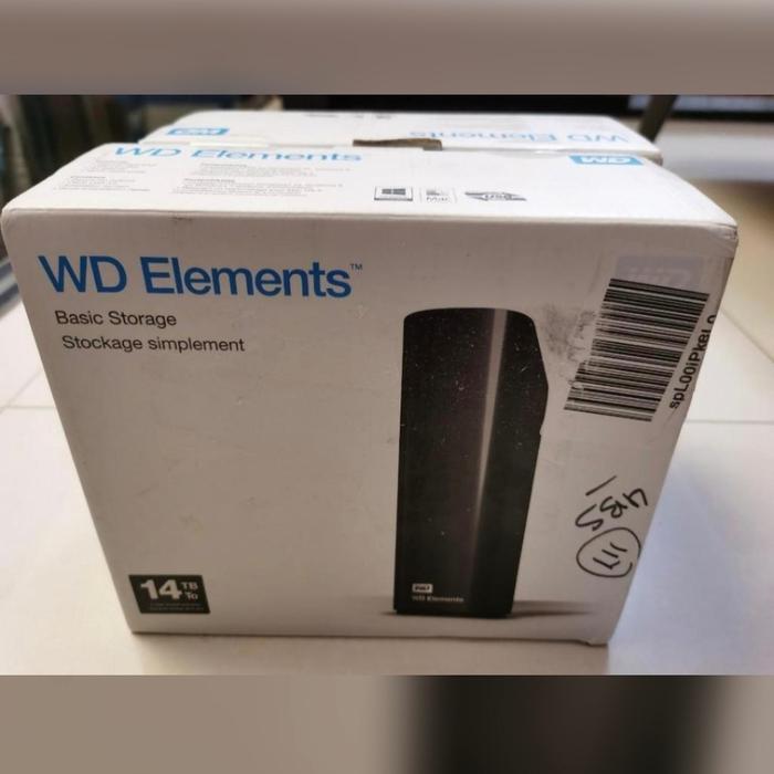 ウエスタンデジタル WD デスクトップHDD 8TB USB3.0（WD Elements SE  