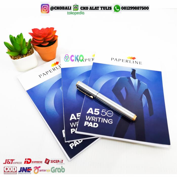 Jual Block Note Paperline A5 50 lembar Writing Pad - Kota Denpasar ...