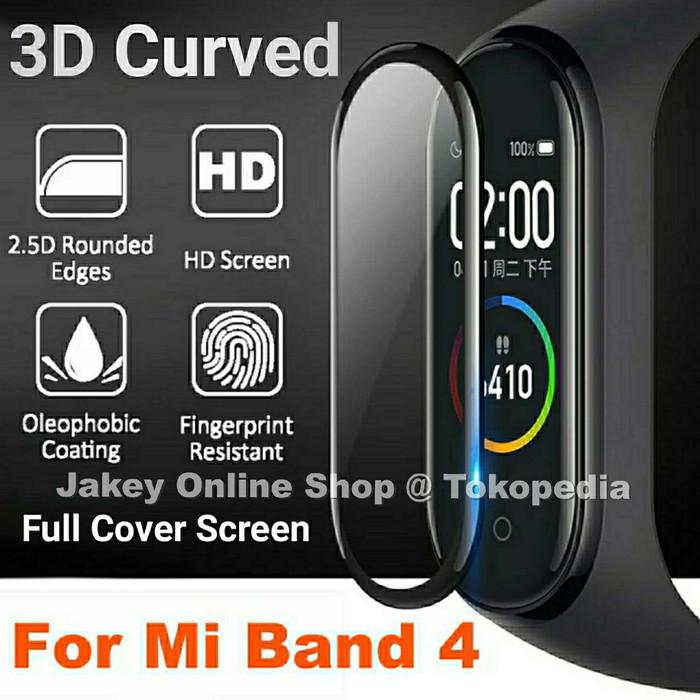 Jual Anti gores 3D CURVED Miband Screenguard Xiaomi Mi Band no