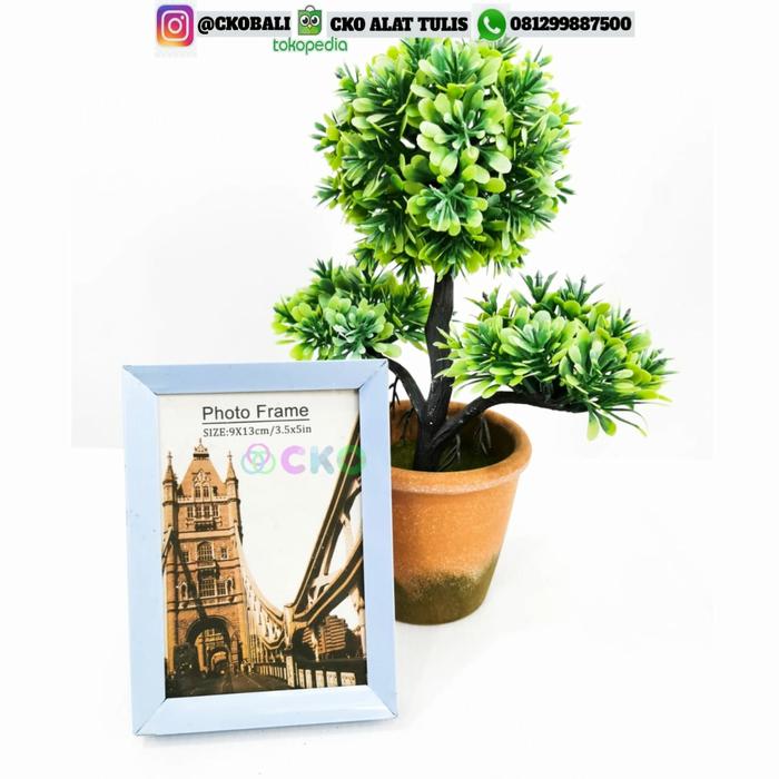 Gambar Bingkai Frame polos warna/photo frame warna ukuran 5R dan 4R (5x7)dan( - Biru muda 4 r dari CKO ALAT TULIS undefined Tokopedia