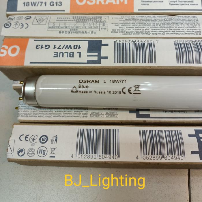 Gambar Lampu TL Bayi Blue Light 18W/71 60cm OSRAM dari Lightstore017 undefined Tokopedia