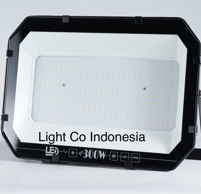 Gambar Lampu sorot Flood Light Led SL-8077 300watt Putih Audalux IP65 dari Light Co Indonesia undefined Tokopedia
