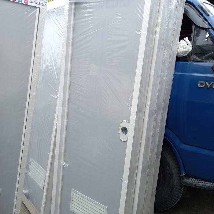 Gambar PINTU KAMAR MANDI TEBAL - PINTU KAMAR MANDI PVC - Abu-abu dari MURAH MERIAH SANGAT undefined Tokopedia