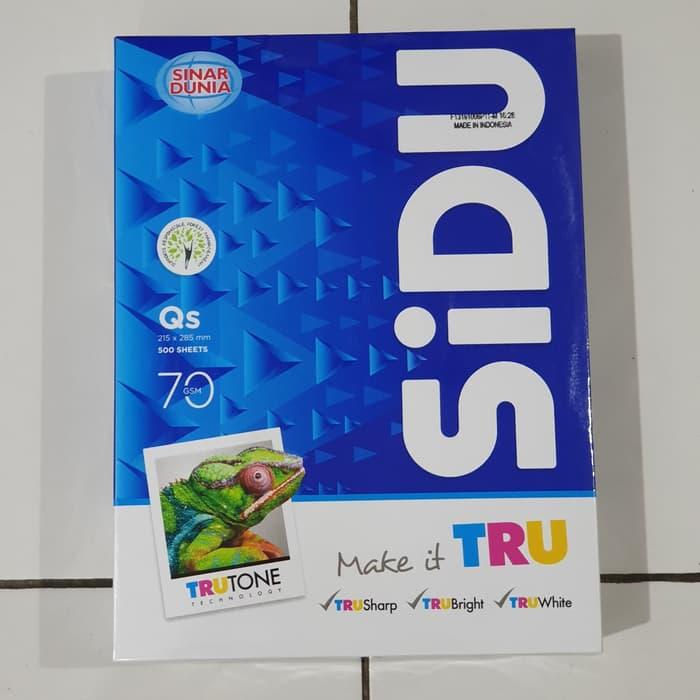 Gambar KERTAS SIDU 1RIM (500LEMBAR) - QS 70GRAM dari Poppuri Shop_NEW undefined Tokopedia