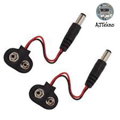 Gambar SOCKET 9V BATTERY BATERAI CLIP - CASE BATTERY HOLDER ADAPTER ARDUINO - CLIP dari AJTekno Store undefined Tokopedia