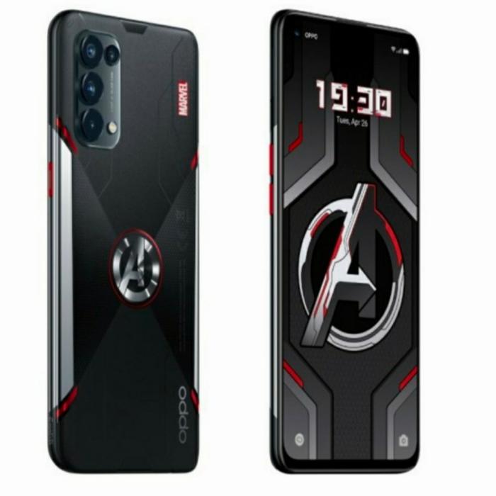 Gambar Oppo Reno 5 Marvel Limited 8/128GB Garansi Resmi New 100% -Hitam - Hitam dari J Store Cell undefined Tokopedia