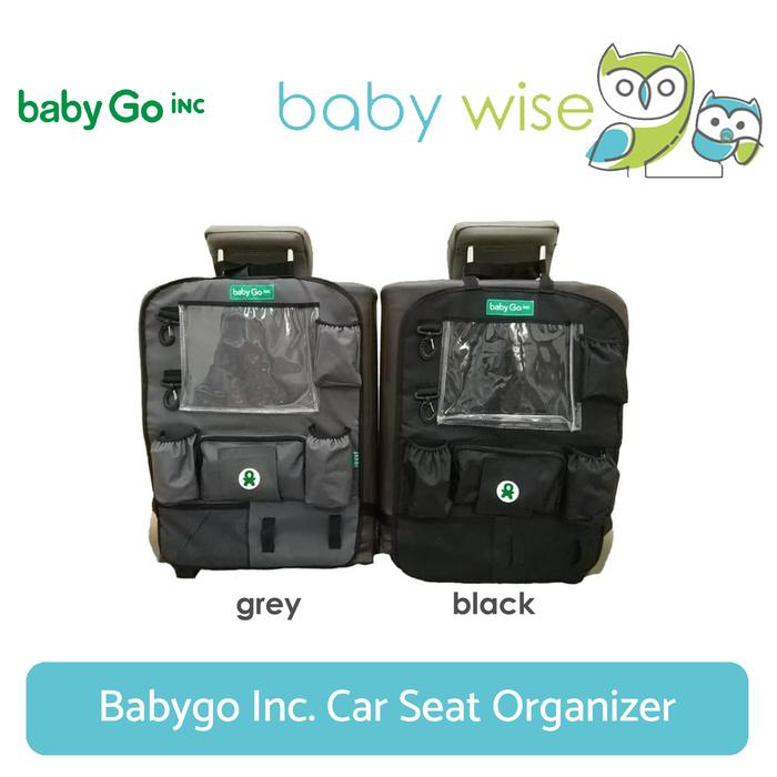 Gambar Babygo Inc. Car Seat Organizer - Black dari Baby Wise BSD undefined Tokopedia