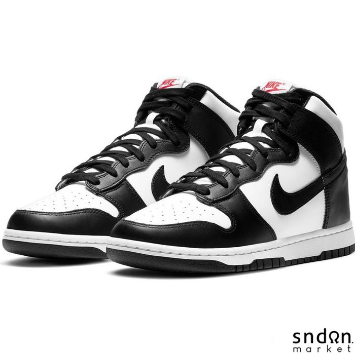 NIKE Dunk High Black White Panda Original BNIB di  Tokopedia