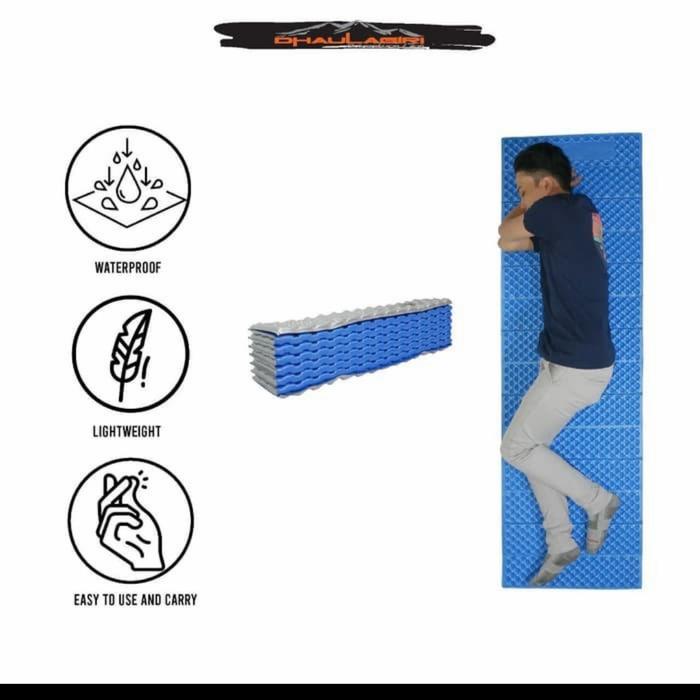 Gambar Matras Lipat Foil Foam dhaulagiri Sleeping pad matras camping hiking dari Pasar Gelap Outdoor undefined Tokopedia
