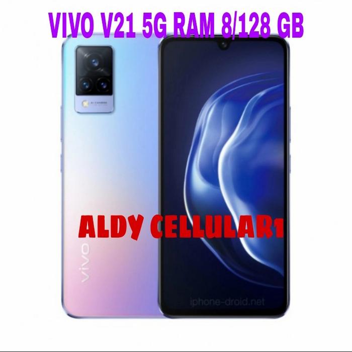 Gambar HP VIVO V21 5G RAM 8 GB INTERNAL 128 GB GARANSI RESMI - Putih dari Aldy Cellular1 undefined Tokopedia