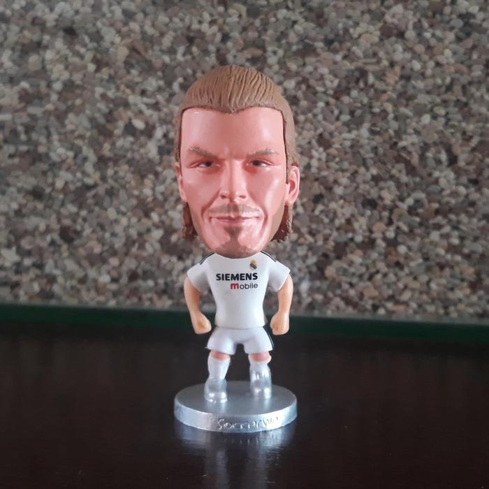 Gambar Action Figure Soccerwe Real Madrid Legend - Beckham dari HIEVO undefined Tokopedia