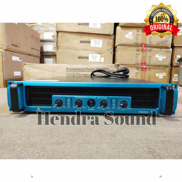 Gambar SOUNDQUEEN SQ4800 Power Amplifier dari Hendra Sound Music undefined Tokopedia