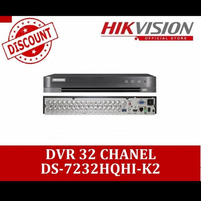 Jual HIK VISION DVR DS-7232HQHI-K2 32CH TURBO HD 32 CHANNEL HDTVI