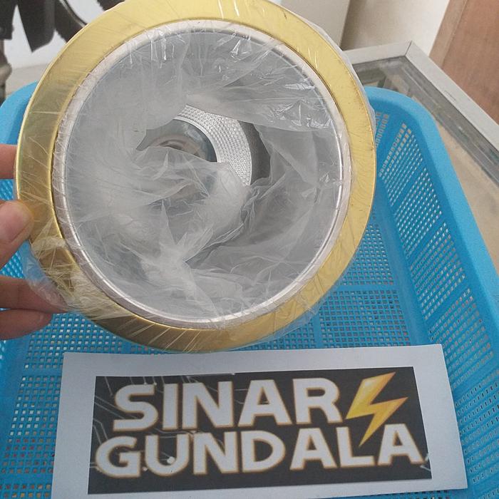 Gambar KAP LAMPU 5" FITTING LAMPU DUDUKAN LAMPU DOWNLIGHT PLAFON INBOW - GOLD dari SINAR GUNDALA undefined Tokopedia